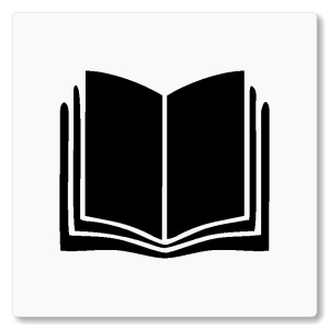 Knihovna, 100x100mm, bílá, Nevada